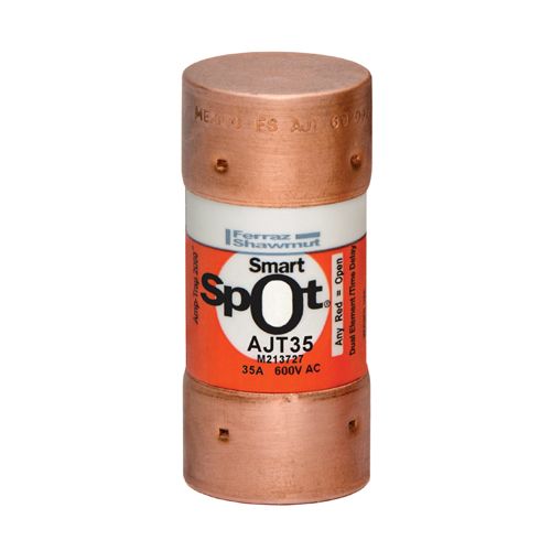 AJT35 - Fuse Amp-Trap 2000® 600V 35A Time-Delay Class J AJT Series Smart-Spot
